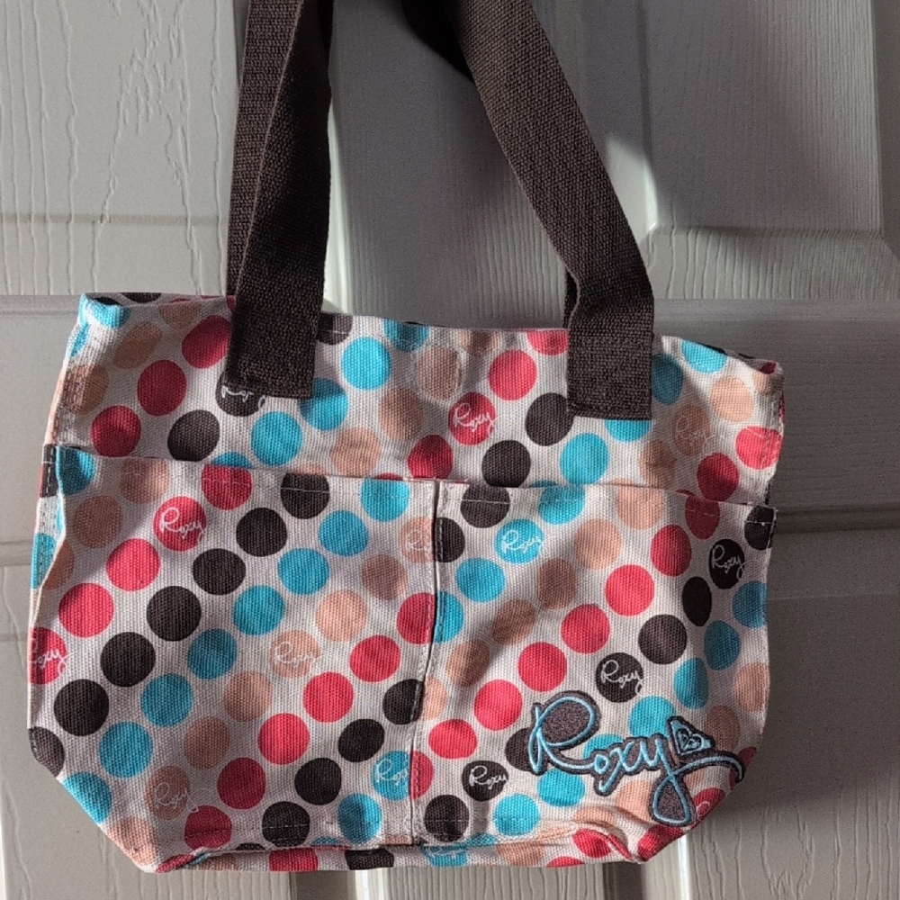 Vintage Roxy Shoulder Tote Bag
